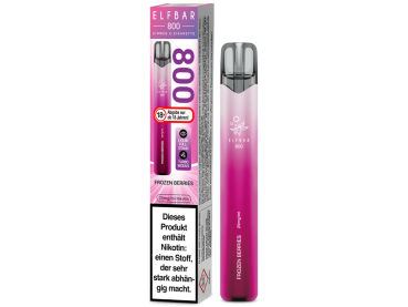 Elfbar 800 Frozen Berries Einweg Vape mit Beeren-Geschmack, 2 ml Nikotinsalz (20 mg/ml) und Turbo-Modus
