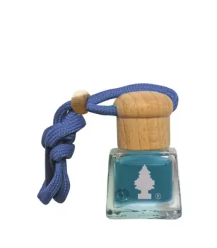 Preview: Wunderbaum Duftflakon Sport 4,5 ml Flüssig-Lufterfrischer im Flakon mit sportlich-frischem Duft und Kordelzug zum Aufhängen - Ohne Verpackung