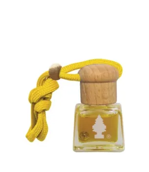 Preview: Wunderbaum Duftflakon Vanilla 4,5 ml Flüssig-Lufterfrischer im Flakon mit Vanilleduft, Duftkordel im Deckel und Kordelzug zum Aufhängen - Ohne Verpackung