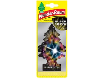 Wunderbaum Supernova Original Duftbaum zum Aufhängen mit Bergamotte, dunklen Beeren, ozonischen Blüten und Moschusduft - Mit Verpackung