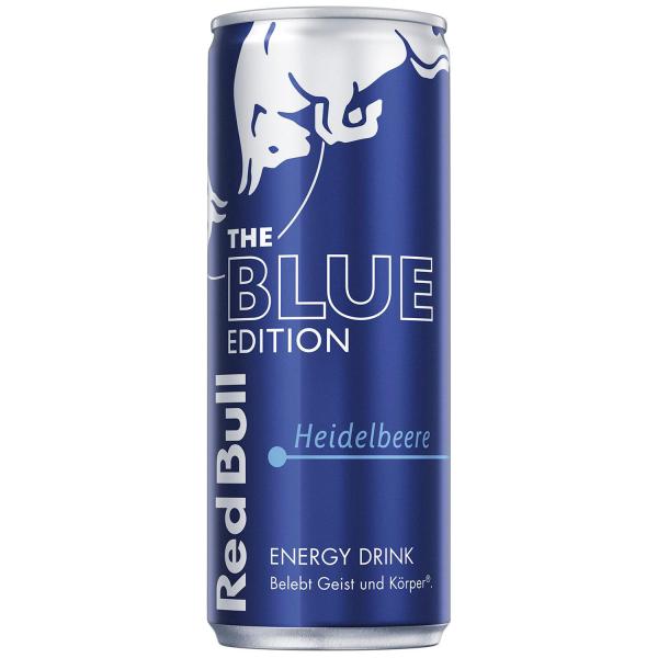 Red Bull Blue Edition 0,25-l-Dose – Red-Bull-Edition in handlicher Einzelgröße, ideal gekühlt für unterwegs oder zu Hause.
